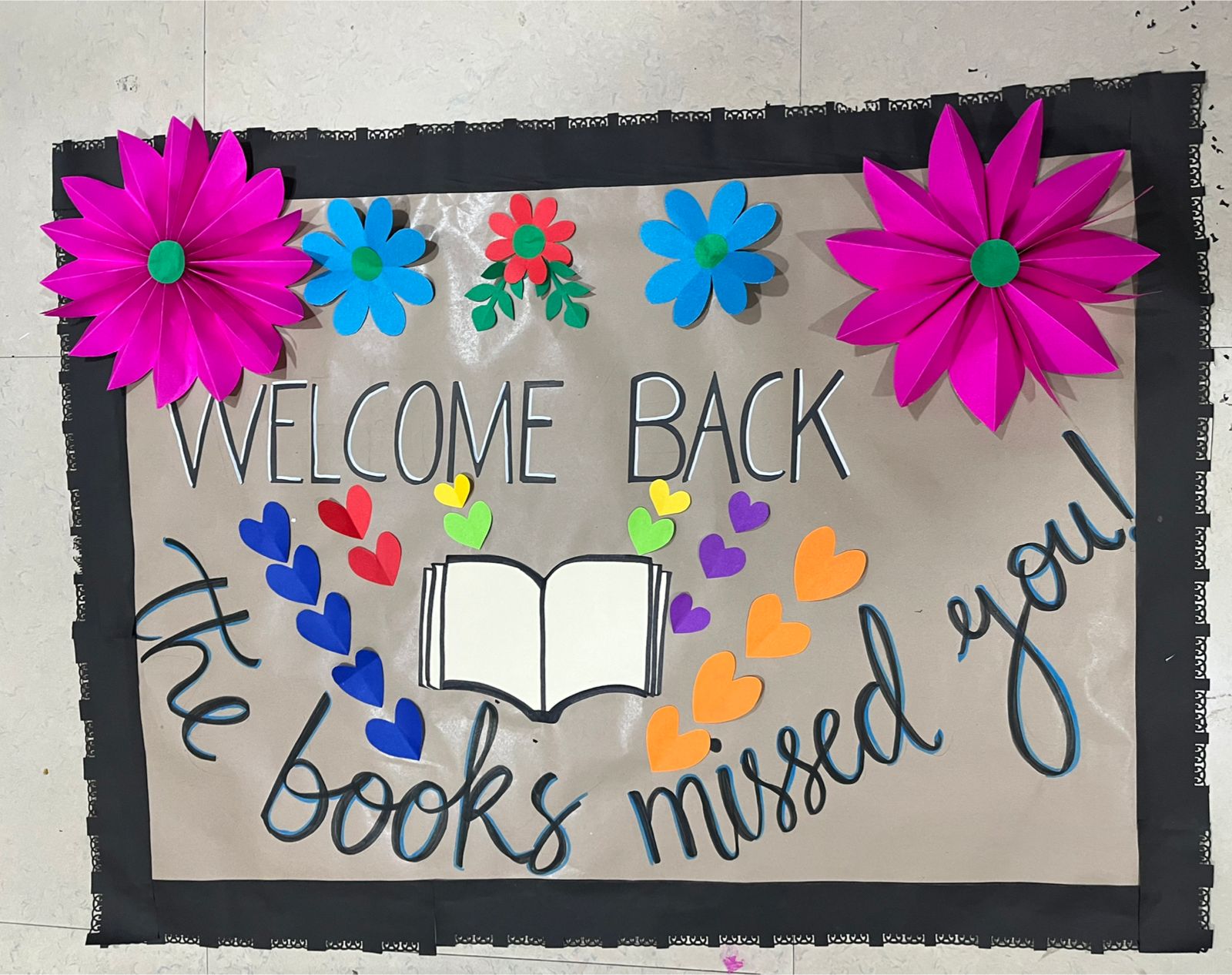Welcome Board Chart